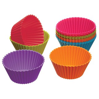 Khuôn Silicon Chế Biến Bánh Muffin, Cupcake Đồ Ăn Dặm Cho Bé Ngọt Shop