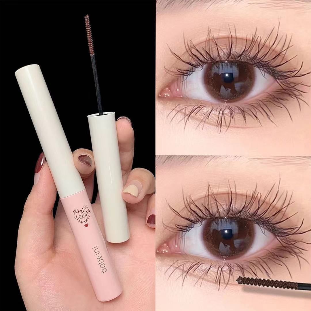 Mascara mỏng làm dài và cong mi tự nhiên chống nhòe chống nước cho người mới tập trang điểm