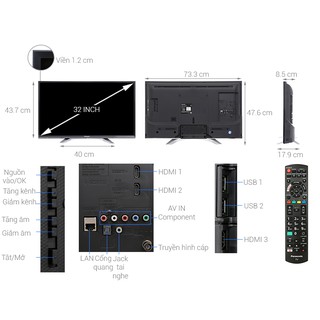 Smart Tivi Panasonic TH-32ES500V - 32 inch