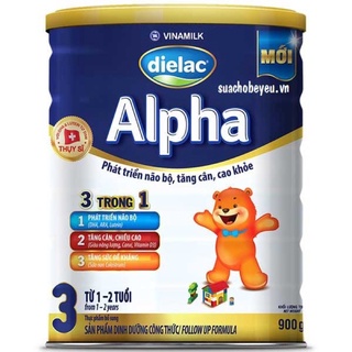 Thanh lý Sữa dielac alpha 3 900g