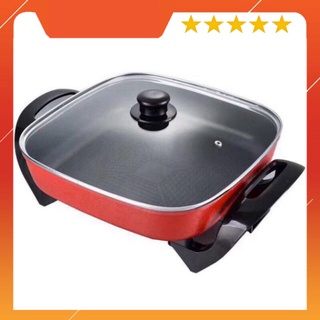 Nồi lẩu nướng điện - chảo nướng lẩu điện đa năng cao cấp DINHCAN9