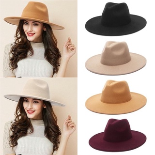 Mũ phớt dạ mũ panama fedora vành rộng siêu sang chảnh