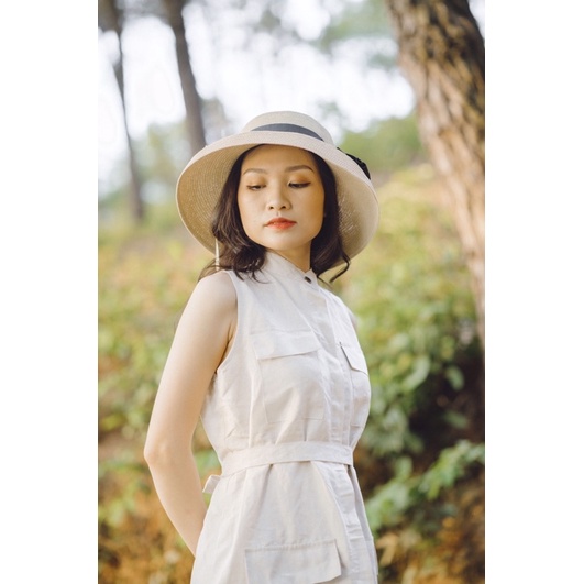 ĐẦM SÁT NÁCH LINEN - Nhà của Moon