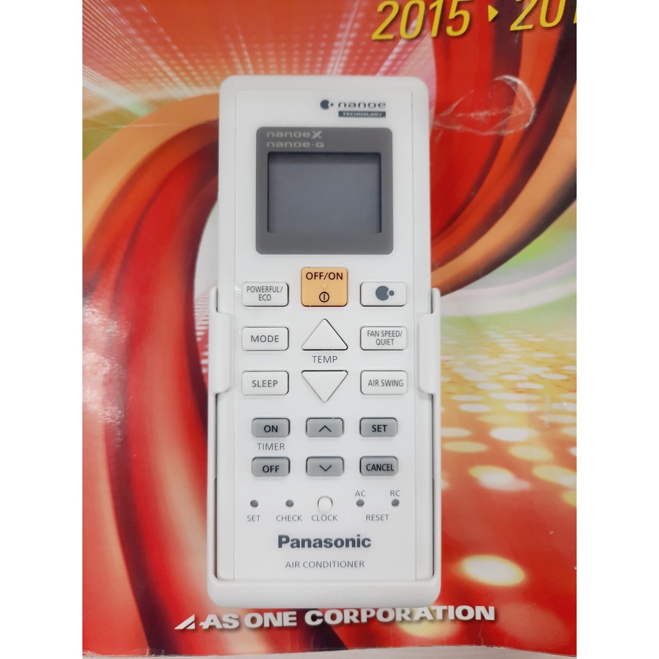 Remote Điều Khiển điều hòa Panasonic CS-XPU9WKH-8//XPU12WKH-8//XPU18WKH-8- Hàng zin hãng mới tặng Pin + Đế treo