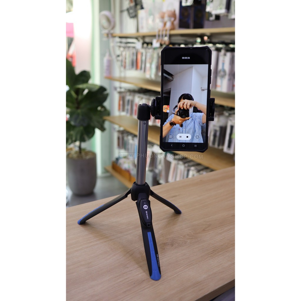 [Now ship] Gây chụp hình MK10P có chân tripod và remote (kết nối bluetooth)