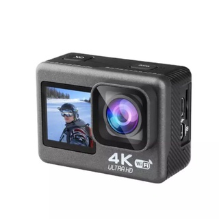 Camera SC50 ( SC3 ) màn hình kép SC50 chống rung EIS, khử ồn gió quay Vlog, đi phượt. Camera hành động rẻ