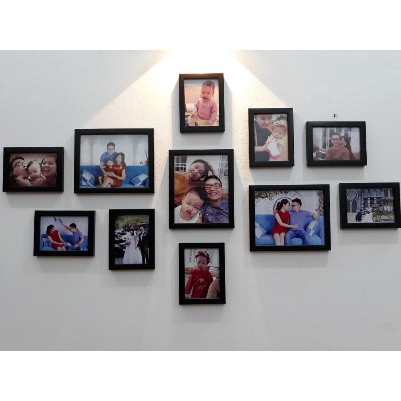 Khung ảnh treo tường và để bàn 13×18, 9×13, 10×15,15×21 mặt kính đẹp giá sỉ