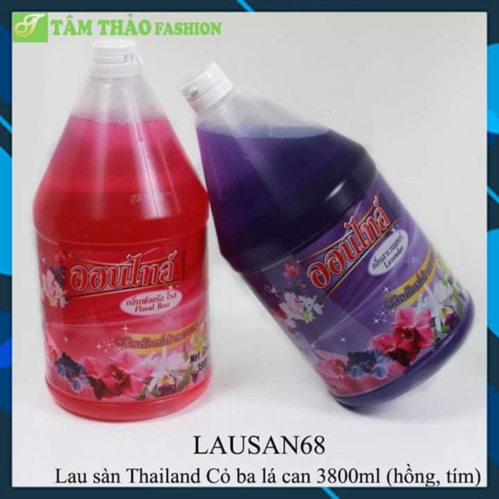 Lau sàn Thailand Cỏ ba lá can 3800ml