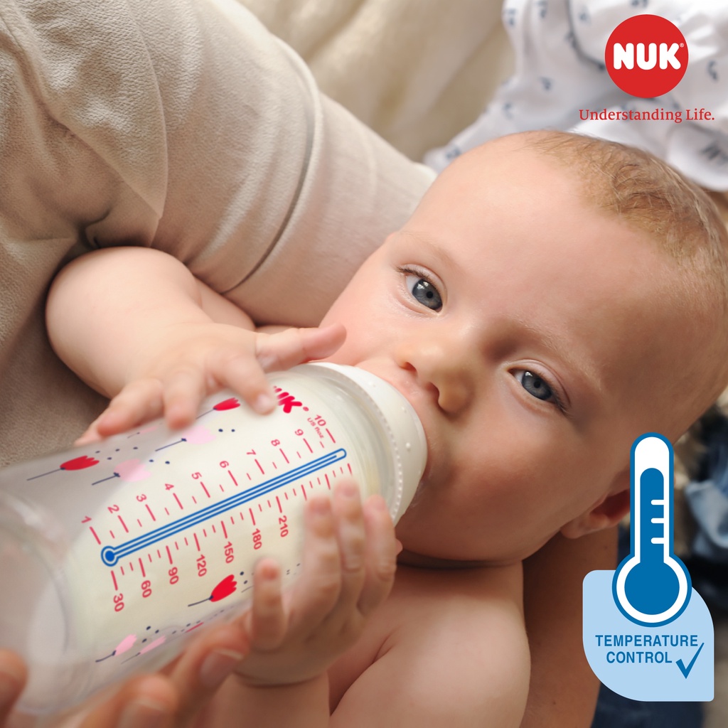 Bình Sữa Báo Nóng NUK