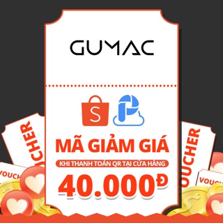E-Voucher giảm 40.000đ khi thanh toán AirPay QR tại GUMAC