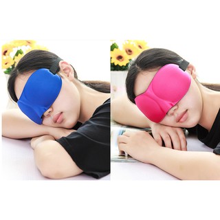Mặt Nạ Bịt Mắt Che Mắt 3D Từ Vải Xốp Polyester