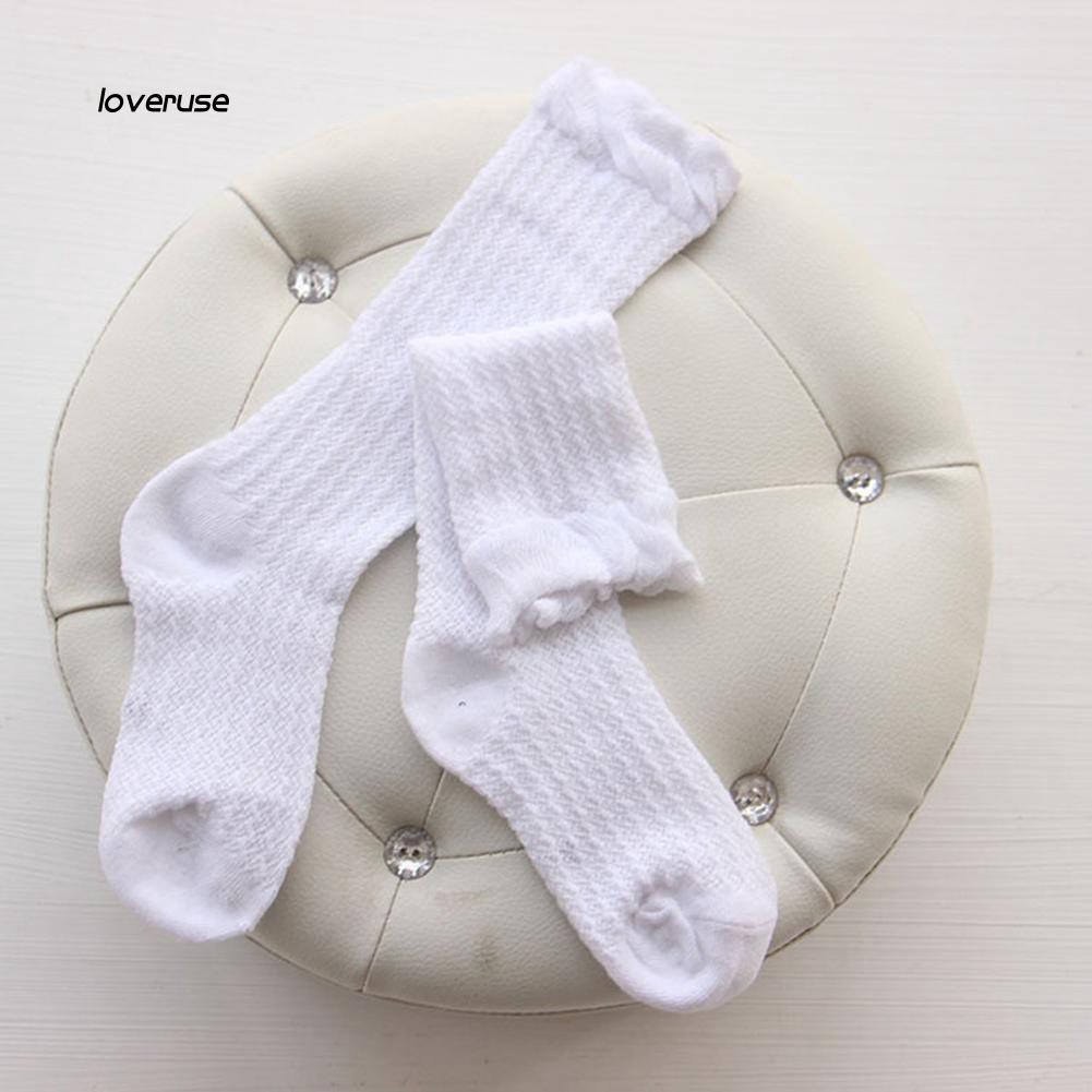 Đôi vớ cotton dài chống muỗi dễ thương cho bé
