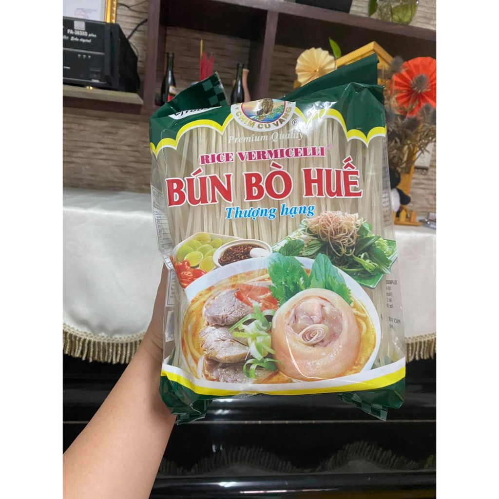 Bún bò huế - Bún tươi sợi to dạng khô xuất khẩu Mỹ