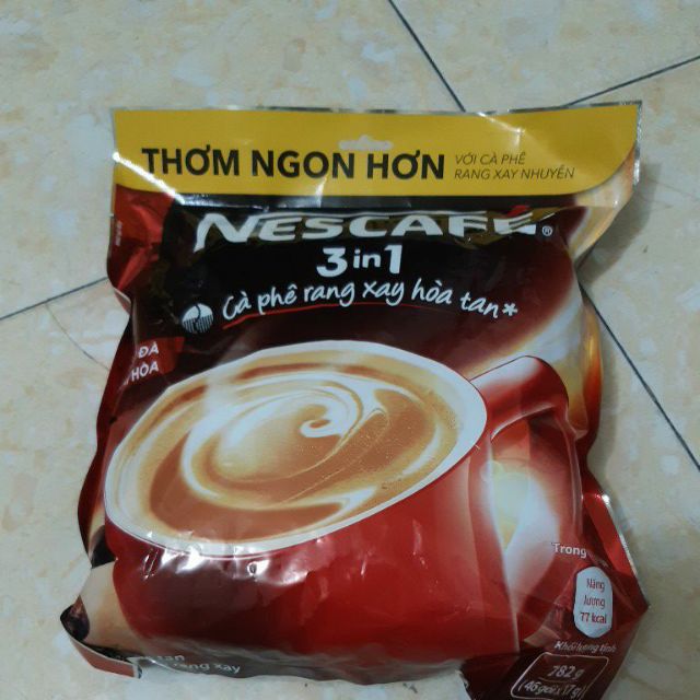 Nescafe 3in1 Cà phê rang xay hòa tan