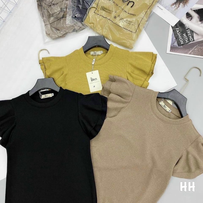 Áo len tay bèo cánh tiên siêu hot hit | BigBuy360 - bigbuy360.vn