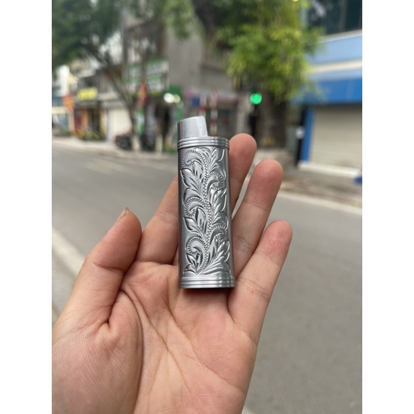 Vỏ Quẹt J3 Khắc Hoa Văn