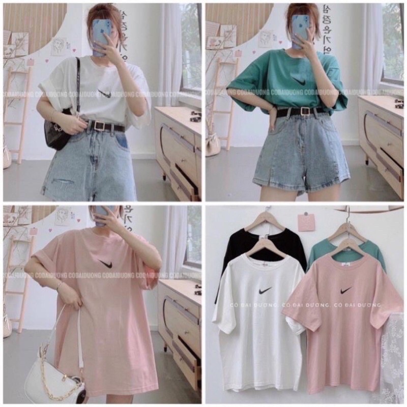 Áo Thun Nam Nữ Cổ Tròn  Unisex Form Rộng Streetwear Dấu Phẩy nhỏ☘Phông Basic Cotton Oversize Giá Rẻ