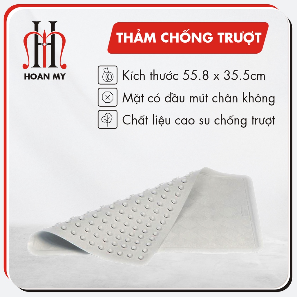 Thảm Nhà Bếp, Nhà Tắm Chống Trơn Trượt Rubbermaid Mỹ 57 x 36 cm