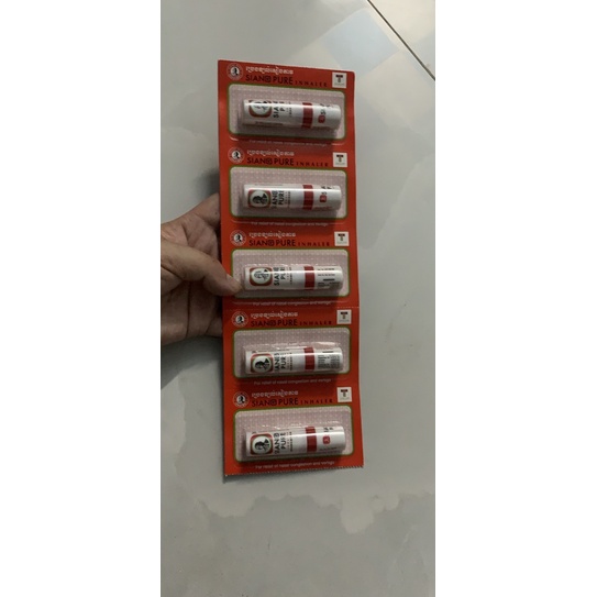 1 ống hít mũi ông già siang pure thái lan 2cc