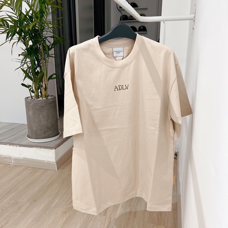 ÁO THUN A.D.L.V GLOSSY BEIGE