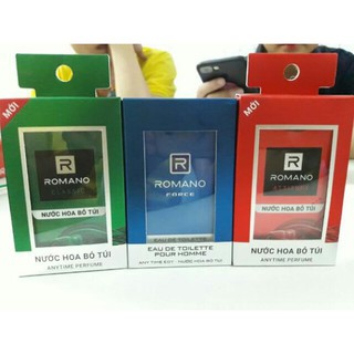 Nước hoa bỏ túi Romano 18ml