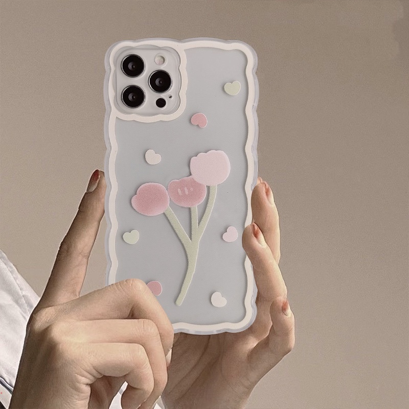 Ốp Điện Thoại Trong Suốt Họa Tiết Sóng Biển Cho IPhone 11 13 12 Pro MAX XR 7Plus 8Plus X XS MAX 6 6s Plus 7 8