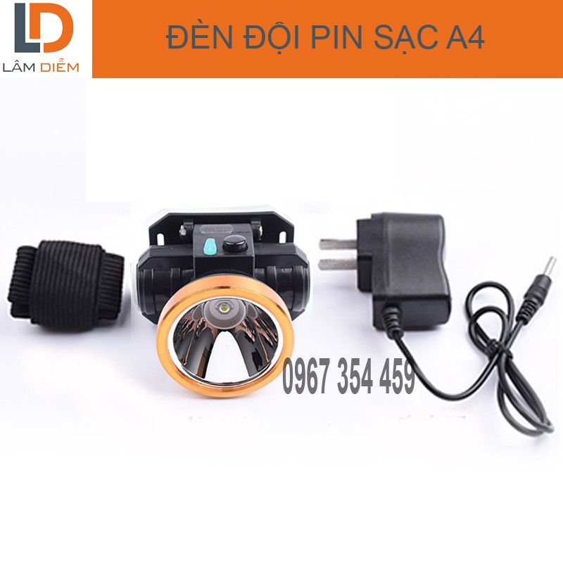 Đèn pin sạc đội đầu NĐ 003