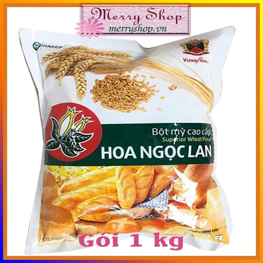 💥 Bột Mỳ Hoa Ngọc Lan 500g - Bột Mì Đa Dụng Cao Cấp Nguyên Liệu Cho Nhiều Loại Bánh - Merry Shop