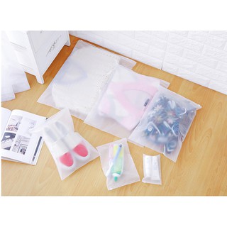 Túi Để Đồ Chống Bụi Du Lịch Chống Nước Ẩm Mốc - Túi Zip Có Khóa Kéo Đựng Giày Quần Áo