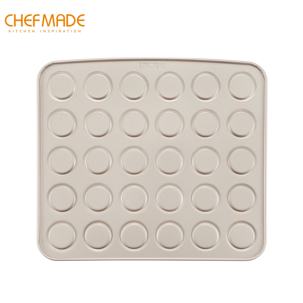 Khuôn CHEFMADE WK9249 Chống Dính Thiết Kế 30 Lỗ Thích Hợp Làm Bánh Macarons