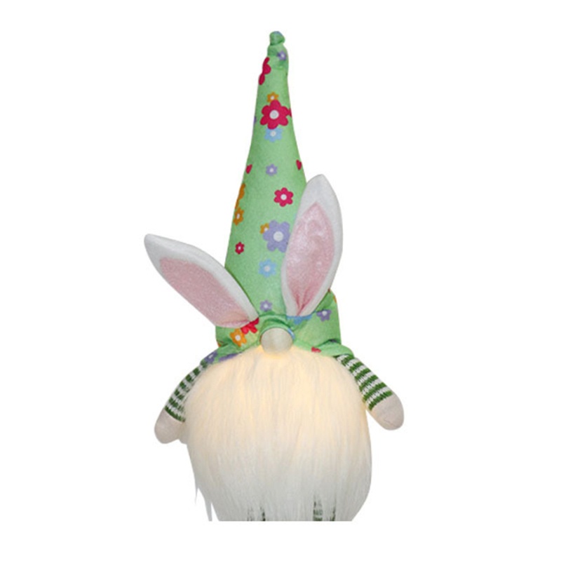 Aoto Đồ Chơi Thỏ Tomte Nhồi Bông Thủ Công Có Đèn LED Cho Lễ Phục Sinh D
