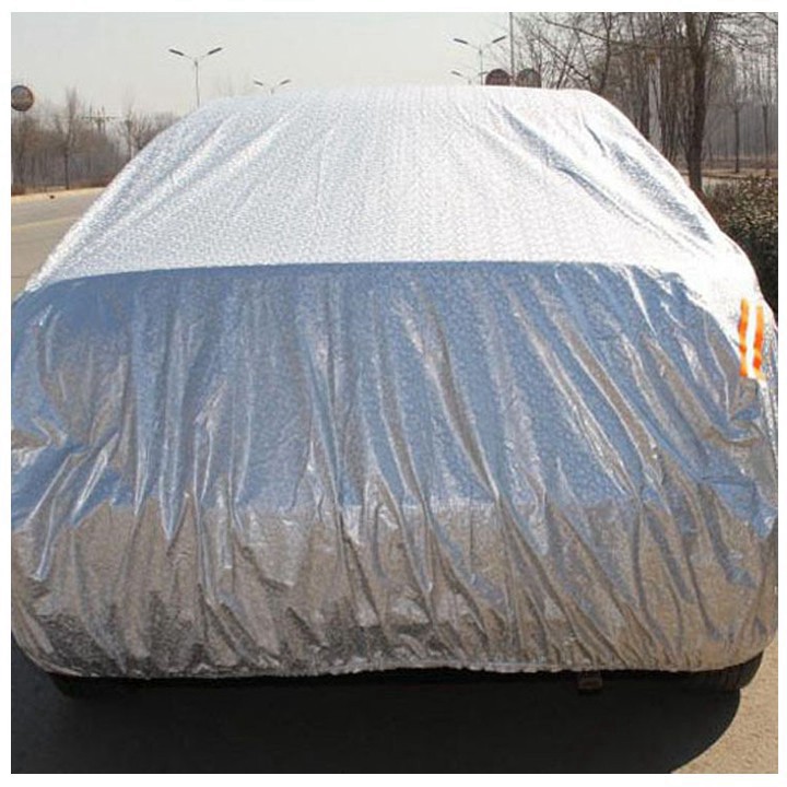 Bạt phủ ô tô xe hơi 3 lớp cao cấp tráng nhôm chống nắng cách nhiệt chống xước siêu dày