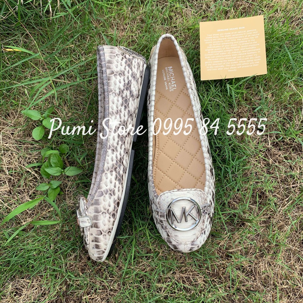 Giày Michael Kors Lillie Snakeskin