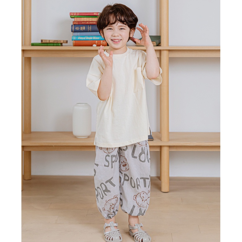 #2 Quần bé gái/ bé trai Hàn Quốc Bebezoo _ Bom chun gấu