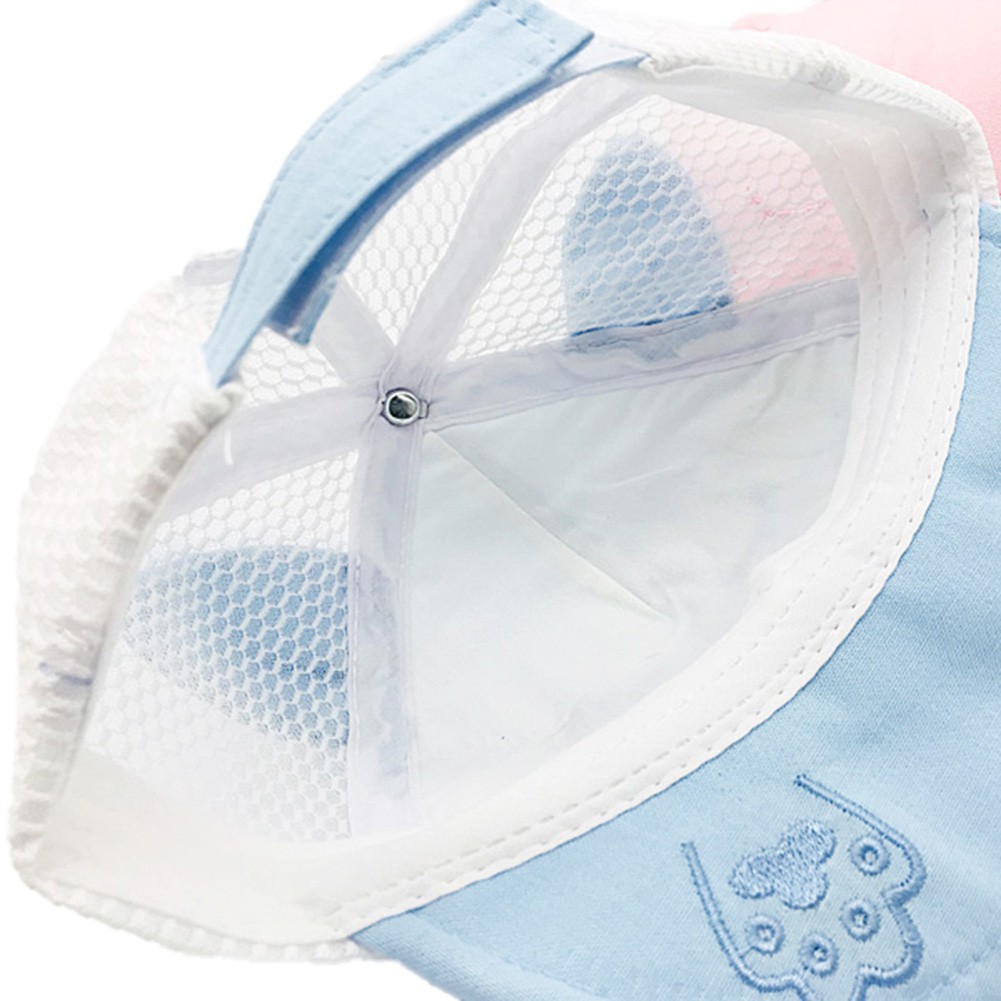 Mũ lưỡi trai chất Cotton hoạ tiết hoạt hình phong cách bóng chày cho bé