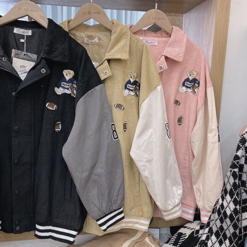 Áo nhung gân hai lớp