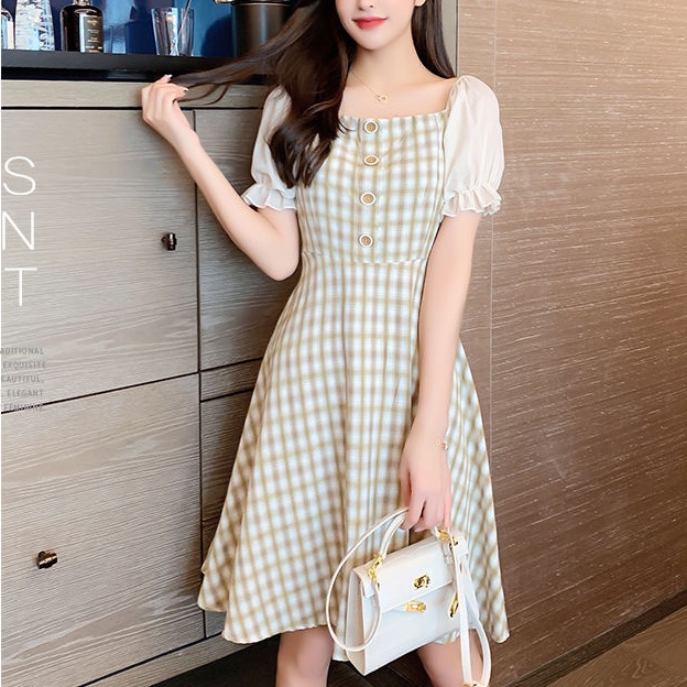 Đầm Thiết Kế Mới Thời Trang Mùa Hè Theo Phong Cách Hàn Quốc Cho Nữ