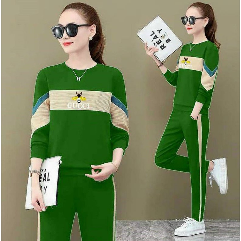 Bộ cotton nữ dài tay, bộ nữ mặc nhà