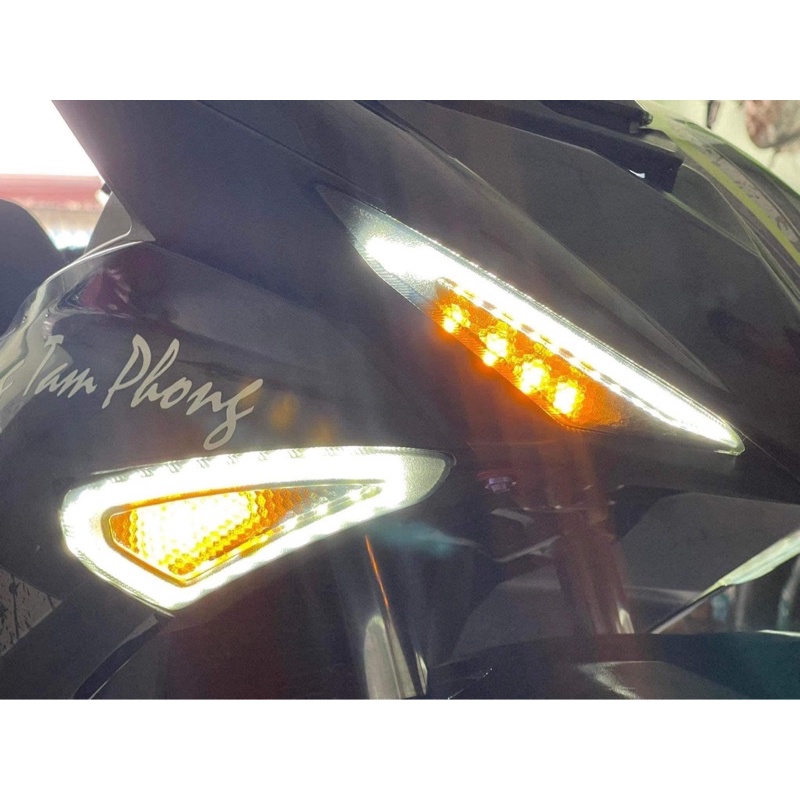 Demi xi nhan TST cho ex150/Y15zr lên xe bao đẹp