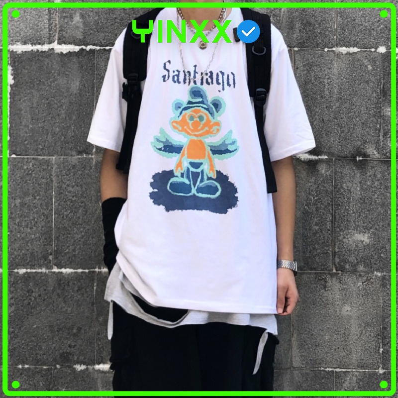 Áo thun nam nữ tay lỡ, áo phông Unisex form rộng ATL225