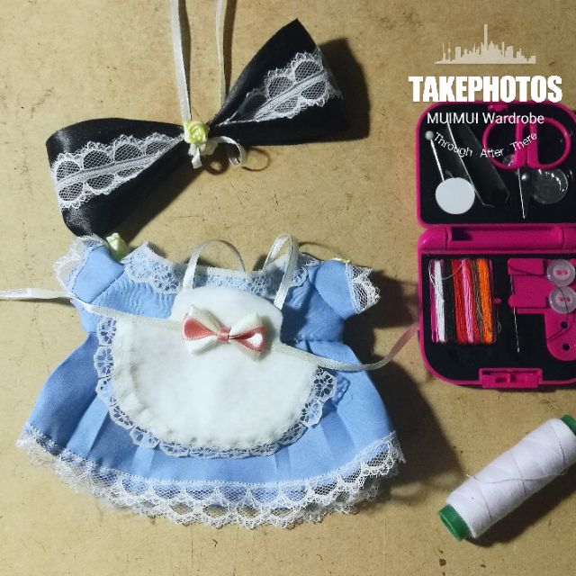 Set đồ cosplay Alice cho doll 20cm