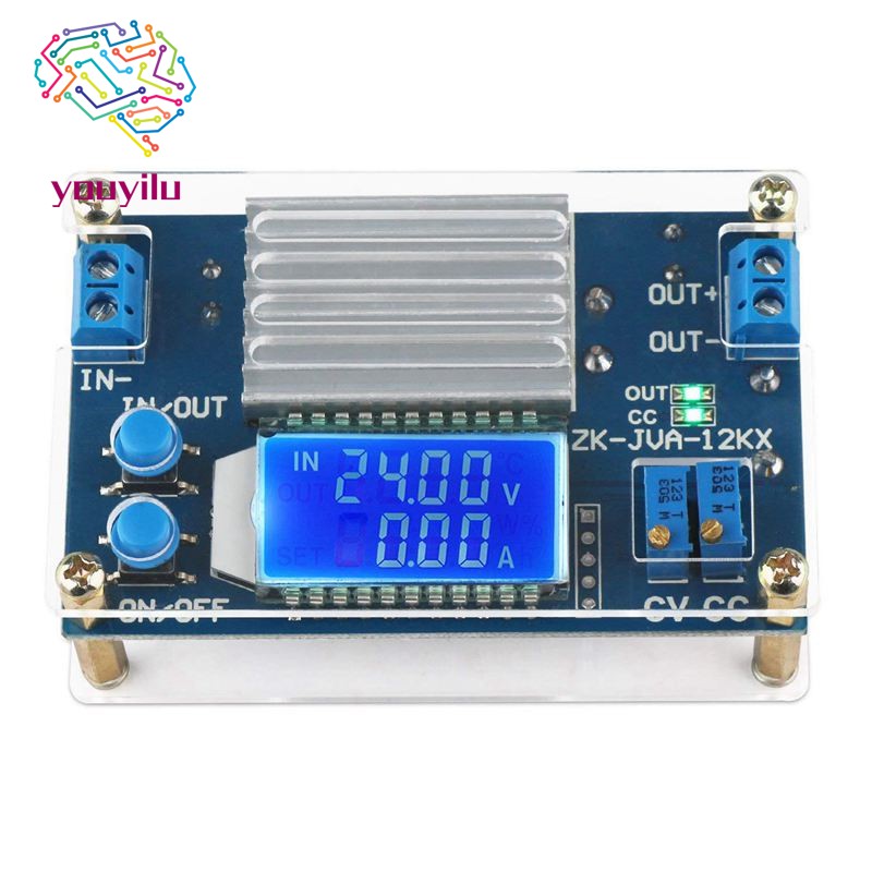 Mô Đun Hạ Áp Dc 0-32v 12a Lcd