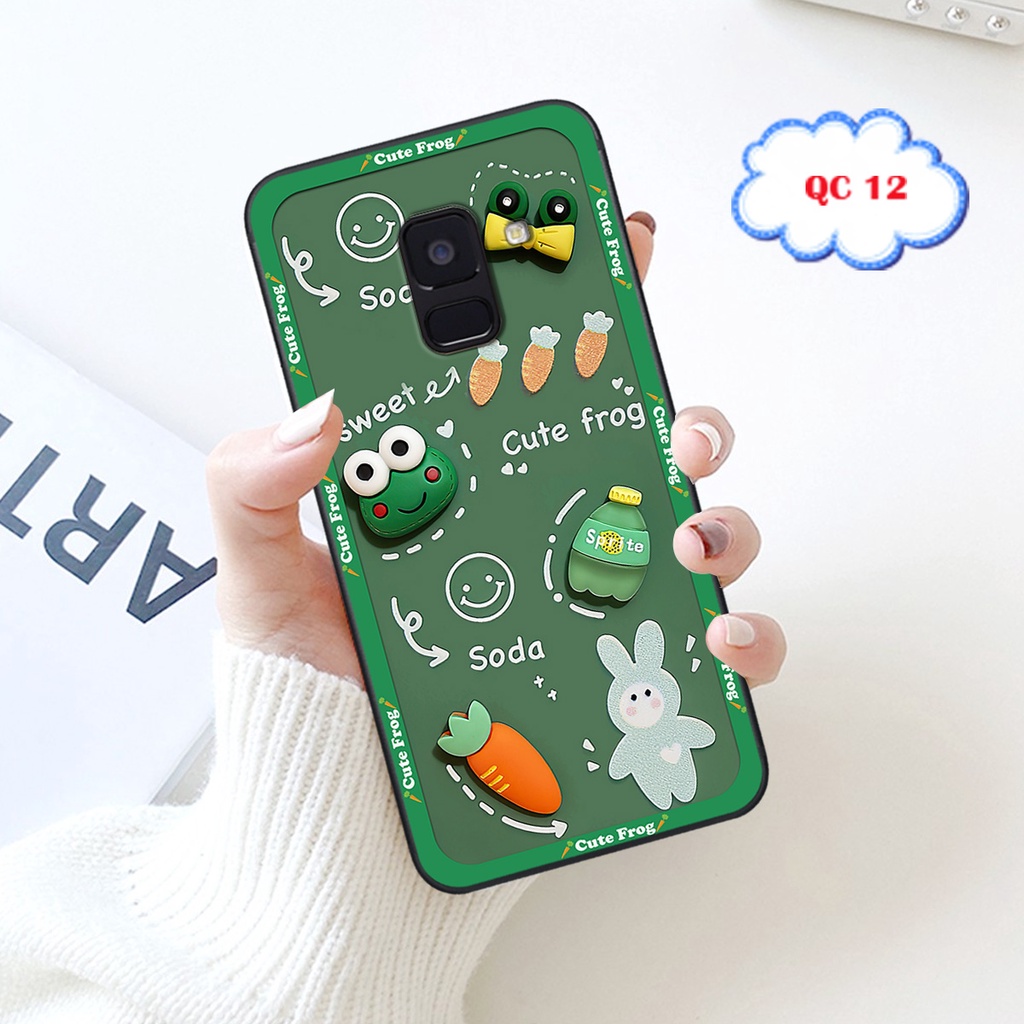 Ốp Samsung A6 2018 / A6 Plus / A6+ in hình hoạt hình cute, dễ thương , đáng yêu