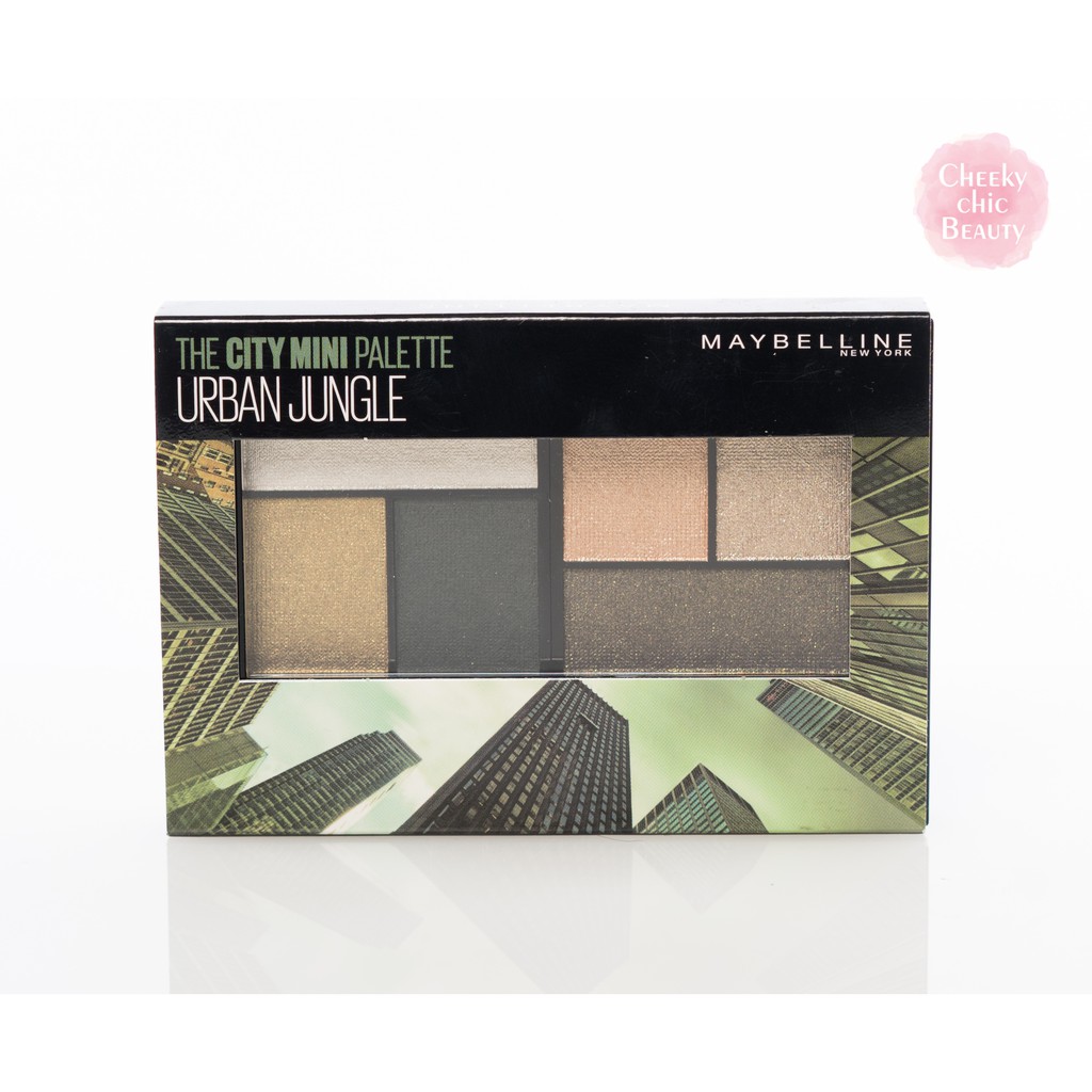 (hàng Mới Về) Bảng Phấn Mắt Maybelline The City Mini Cao Cấp