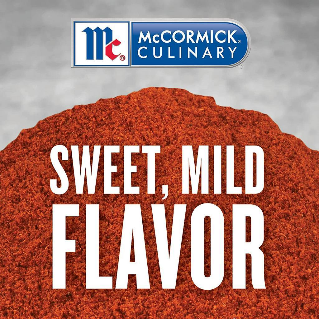 BỘT ỚT PAPRIKA McCormick Culinary Seasoning, Meat - Marinades - Dressings, KHÔNG BỘT NGỌT No MSG Added, 510g (18 oz)