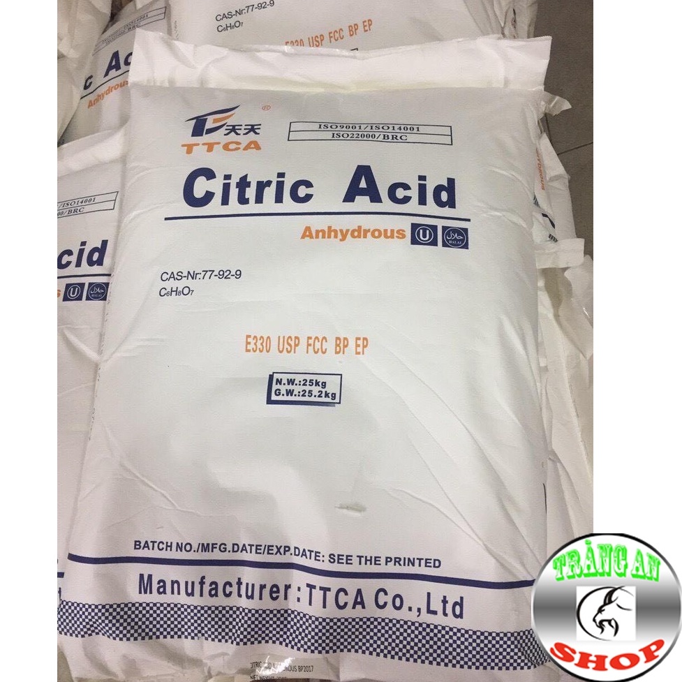 Bột Chanh, Bột Chua Acid Citric Sử Dụng Trong Nhà Bếp, Nội Trợ