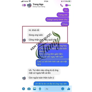 Kem thảo dược Tamy