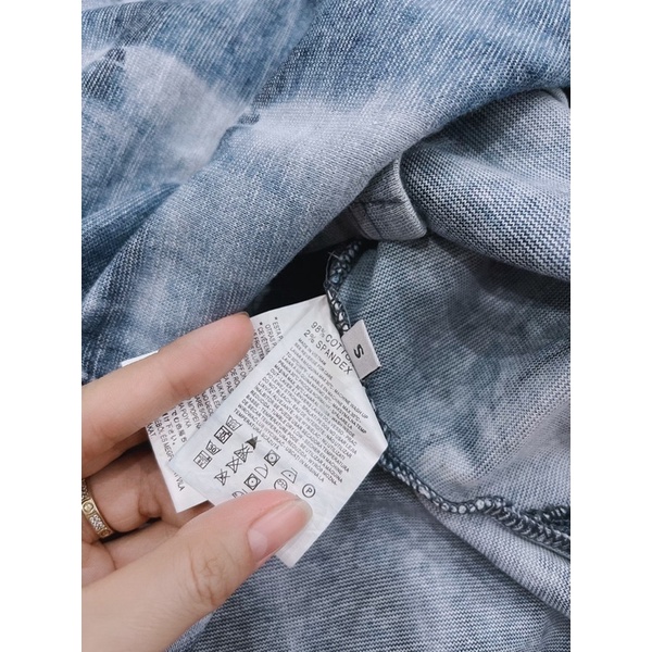 ĐẦM THUN GIẢ JEANS ATOM