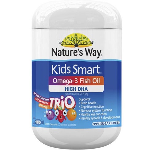 Kẹo Nature's Way Kids Smart Omega-3 Fish Oil Trio