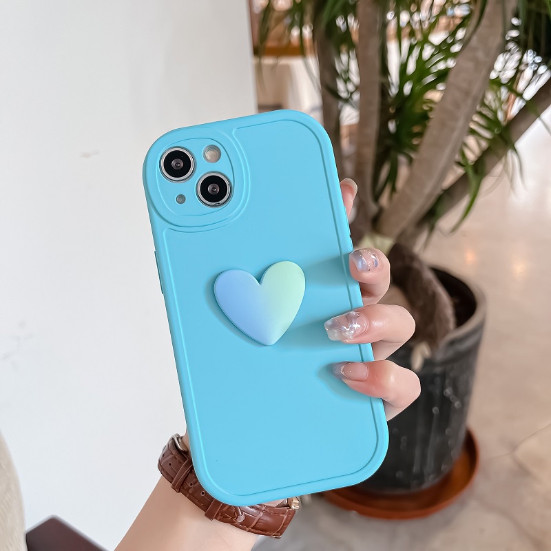 Ốp Điện Thoại Silicon Dẻo Họa Tiết Cầu Vồng/ Trái Tim/ Tròn Dễ Thương Cho Xiaomi Mi 8 9 10 11 Lite Pro SE 10T 11T Pro